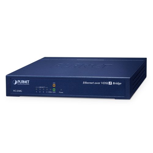 Удлинитель Ethernet (4 порта 10/100/1000T, VDSL2, 35b profile, w/G.vectoring, RJ11)