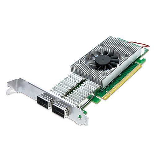 Сетевая плата (2 порта 100Gbps QSFP28, PCI Express)